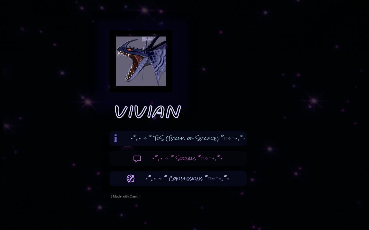 Vivian's Card